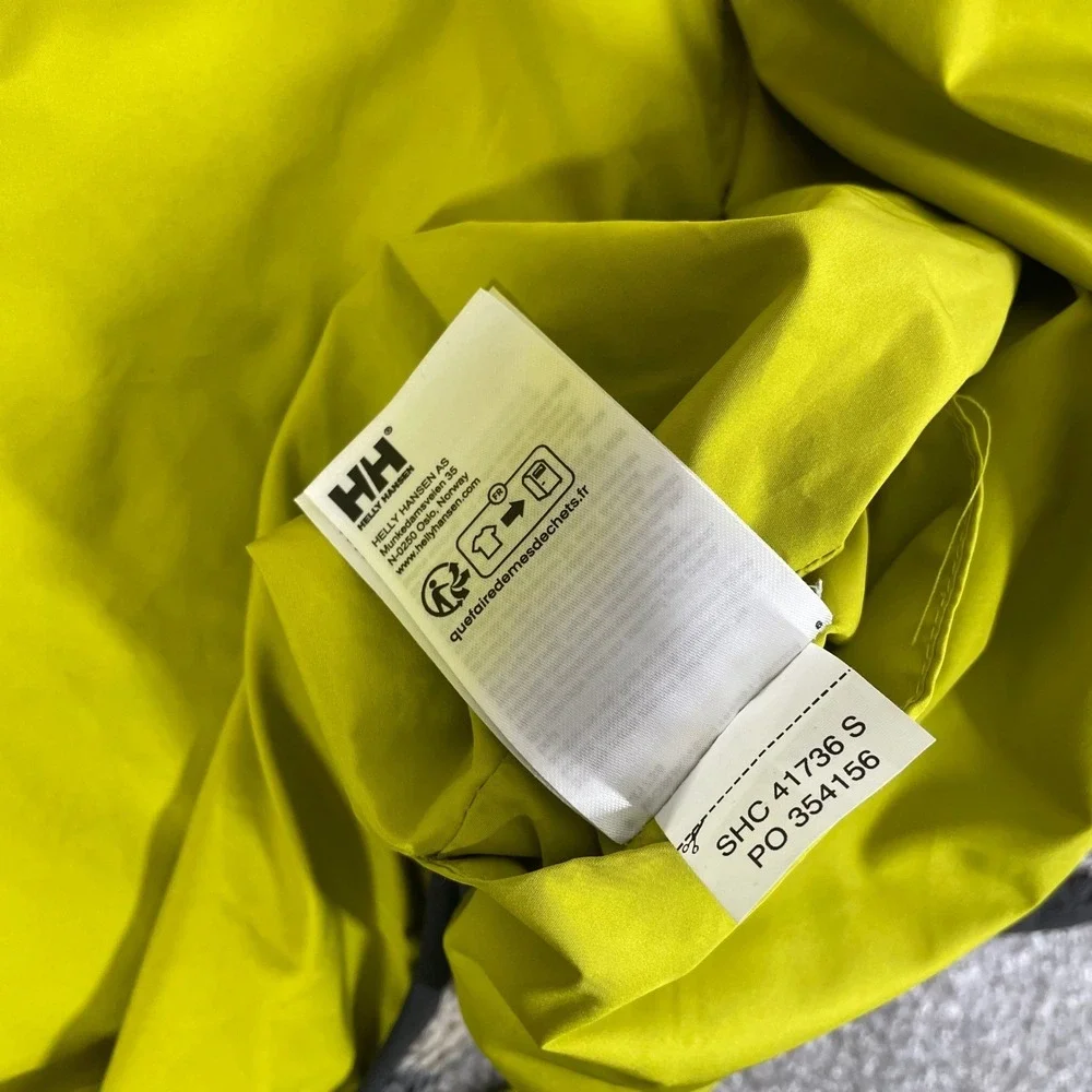 Helly Hansen Reversible Jacket Boys 16 Juniors‎ Champ Camo Sherpa Fleece Lime